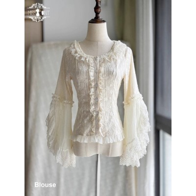 Miss Point Lilika Garden Blouse and Overblouse(Reservation/Full Payment Without Shipping)